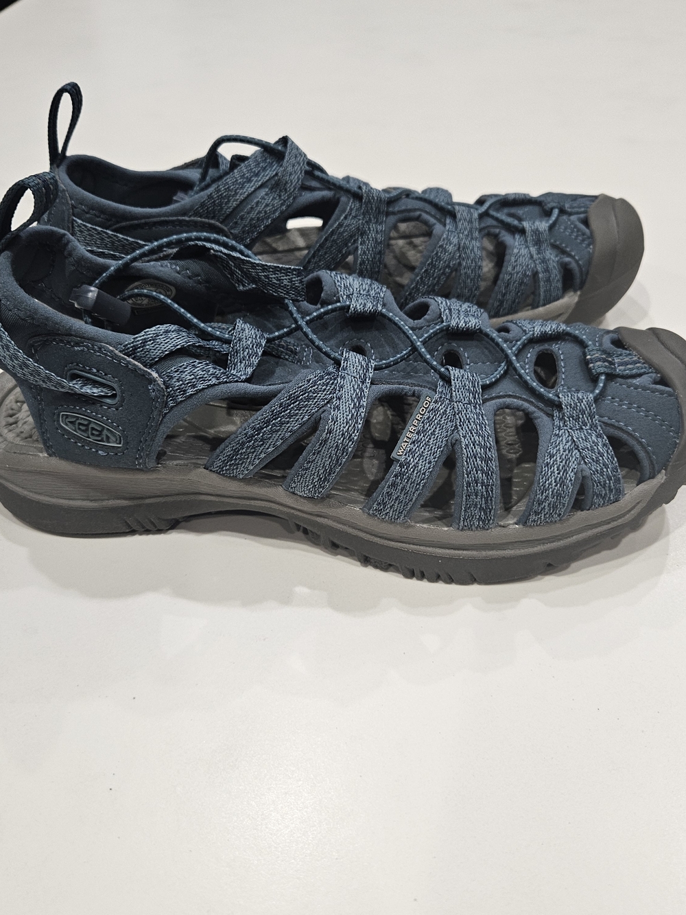 Keen Women's Whispher Water Blue Outdoor  Sandals